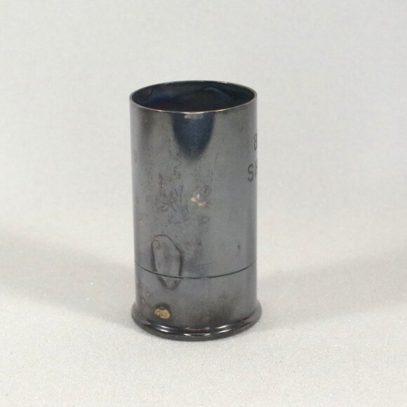 Vintage Shotgun Shell Jigger "Big Shot" Silver Plated 3 Oz. P H Vogel & Co. - Picture 3 of 4